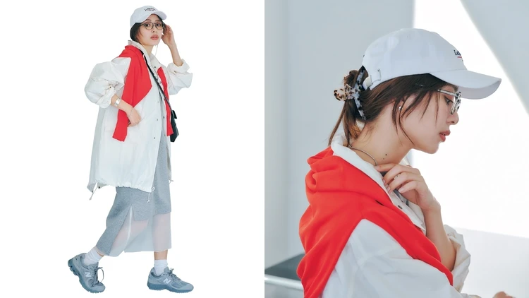 キャップを可愛くしっかり固定！ 大人女子に似合う、実用性抜群の「ねじりクリップ留め」ヘアアレンジ