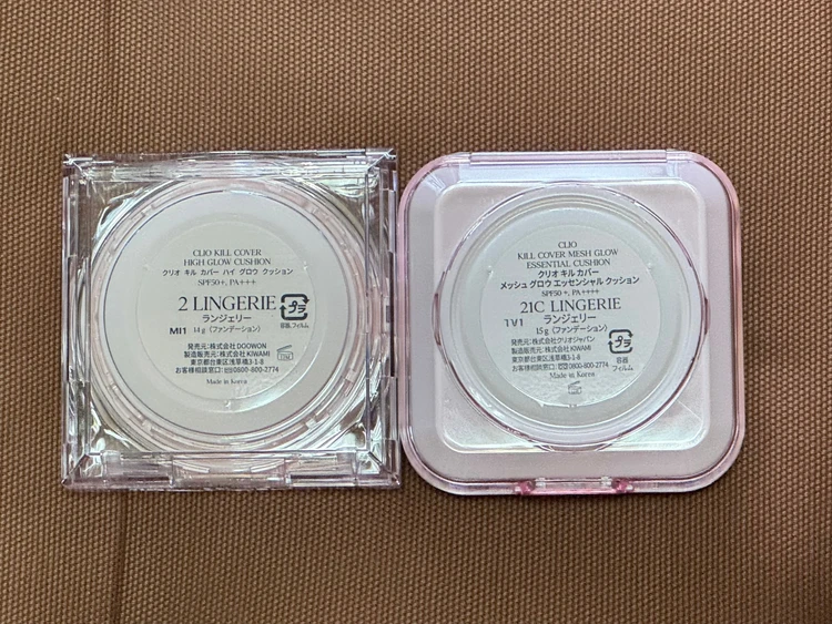 【2025年春】CLIO人気クッションファンデ徹底比較!メッシュ グロウとハイ グロウ、ツヤ肌派はどっちを選ぶ?_2