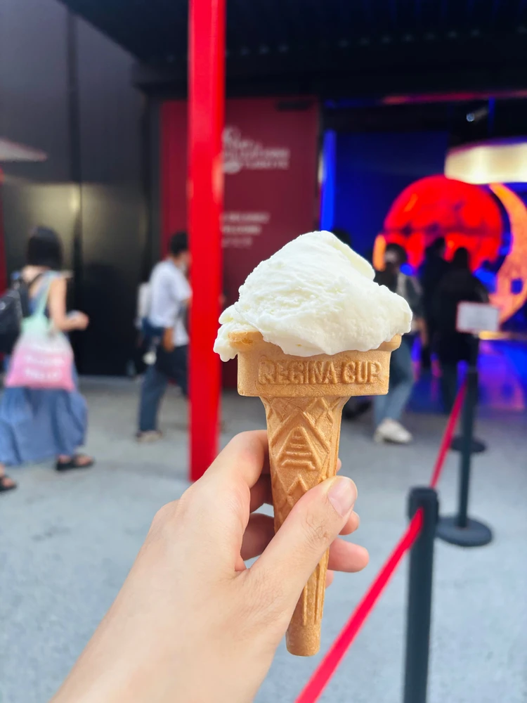 トルコパビリオンのアイス