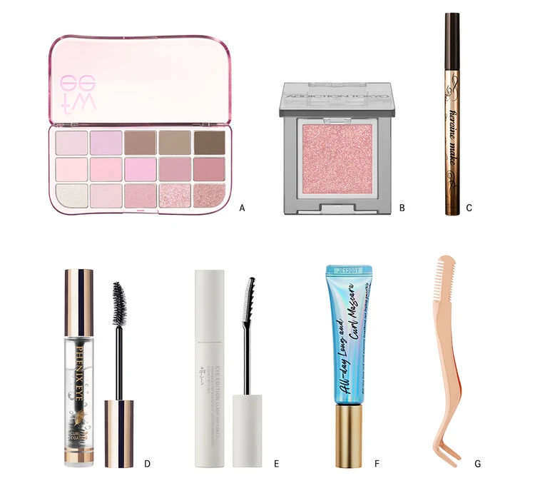 FRUITS ZIPPER（フルーツジッパー）真中まなさん　愛用コスメ（アイメイク）