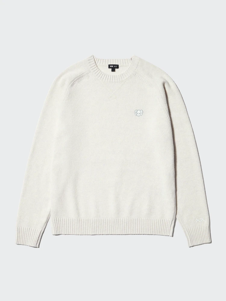 ラムクルーネックセ-ター¥3990