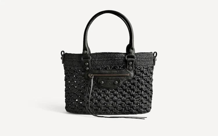 バレンシアガ LE CITY BASKET SMALL BLACK