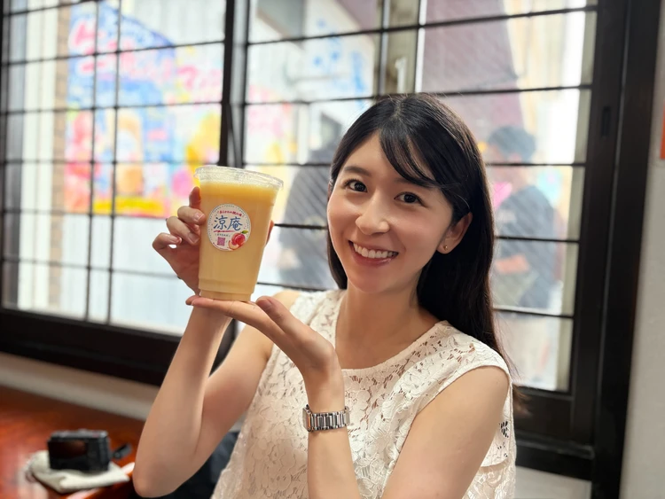【和歌山・紀の川】夏限定オープン!「涼庵」の完熟桃かき氷を実食 _5