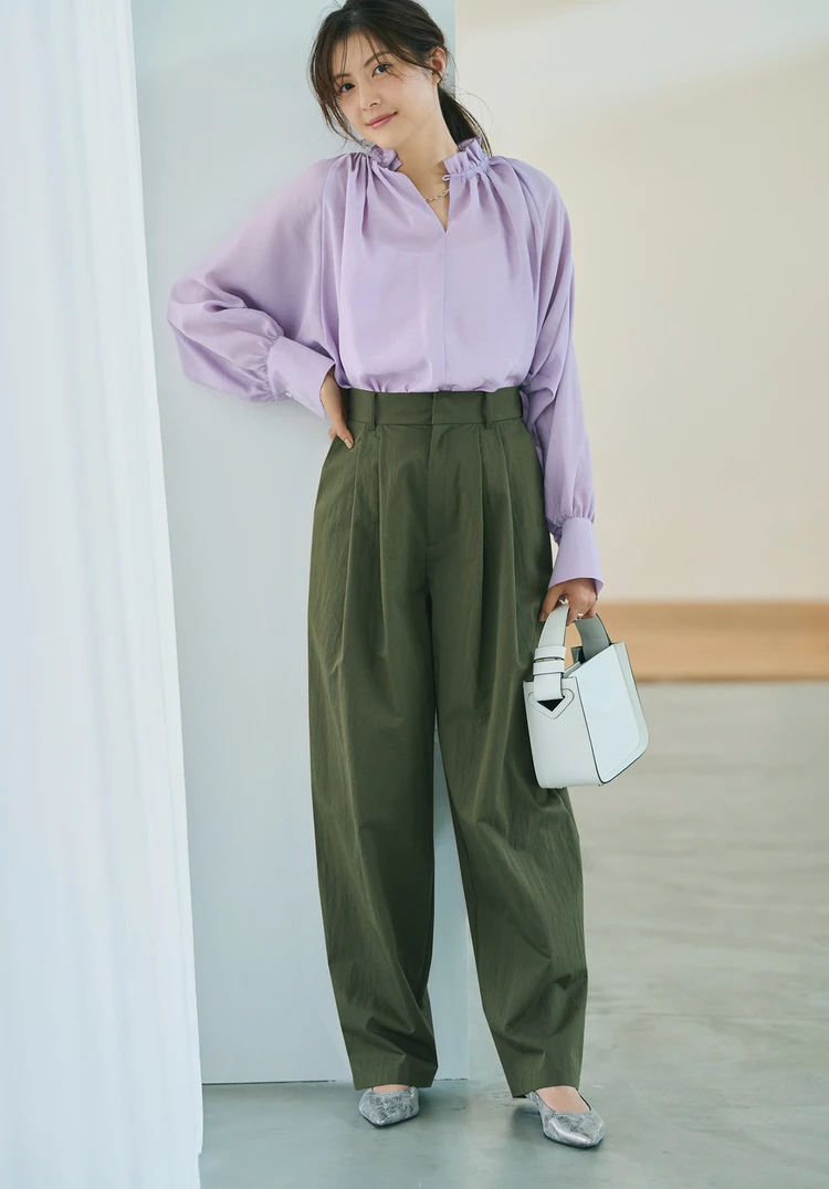 佐藤ありさ　【Marisol 限定】カーヴィーパンツ