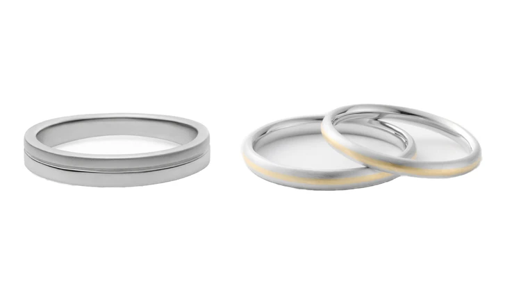 【30代に人気のマリッジリング】プラチナ×ストレートアームが主流。ステディブランドのおすすめ3選も