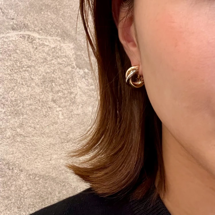 2025年締めくくり。自分へのご褒美としてカルティエのトリニティピアスをお迎え_3_2