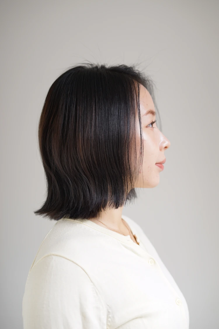 30代髪型・ボブのサイド
