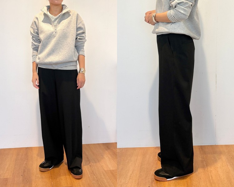【UNIQLO(ユニクロ)】新作の「スマートイージーパンツ」をライターが試着レビュー!ラクなのにキレイ見えする仕事パンツ #BAILA読む試着室