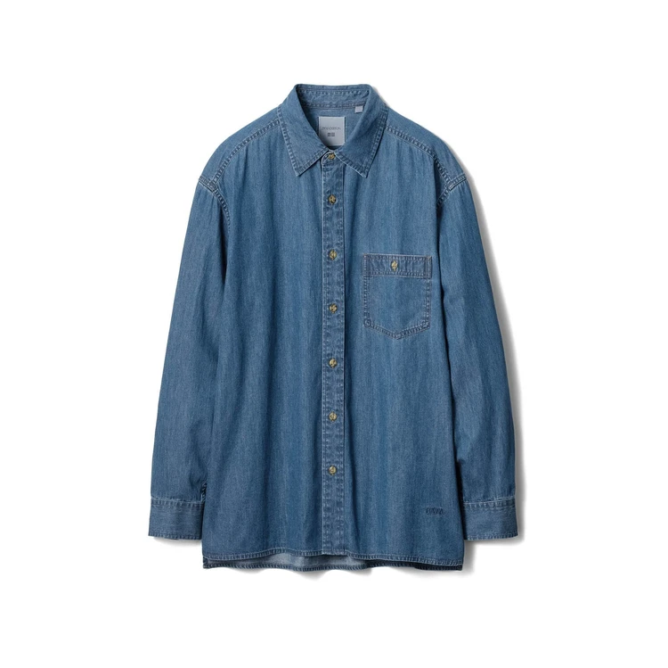 ライトデニムオーバーサイズシャツ￥3990