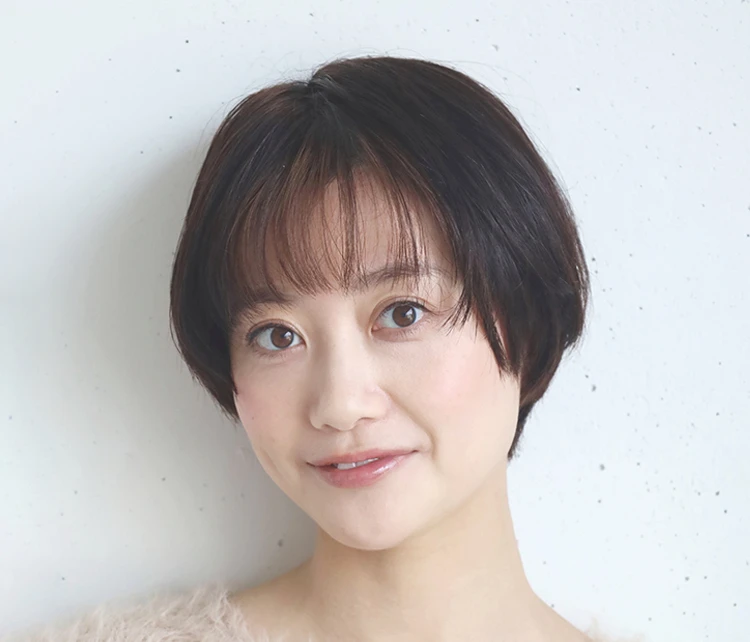 30代ー40代髪型・ショートボブの正面