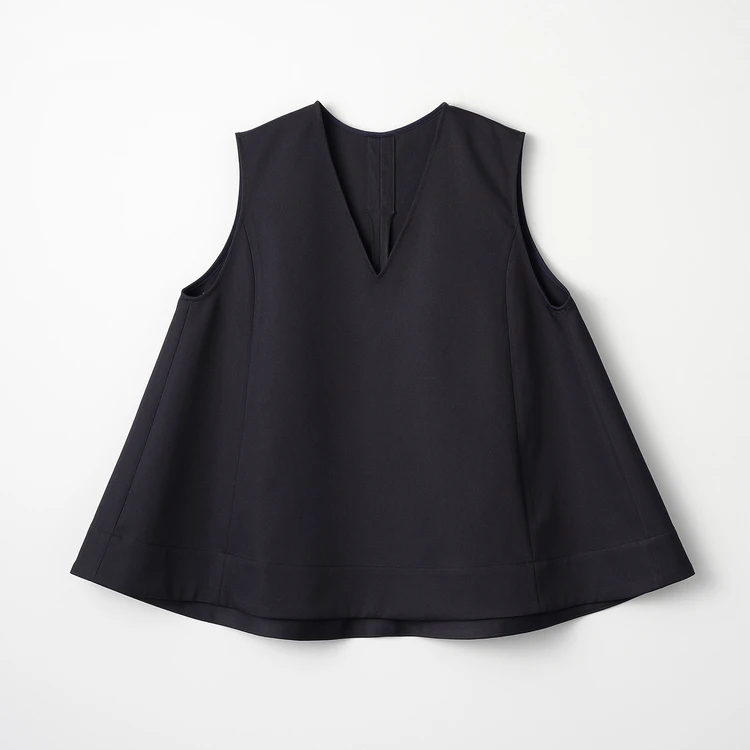 アウディーレ　Frame layeard vest　Navy