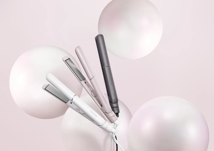 サロニア グロッシーケア ストレートヘアアイロン