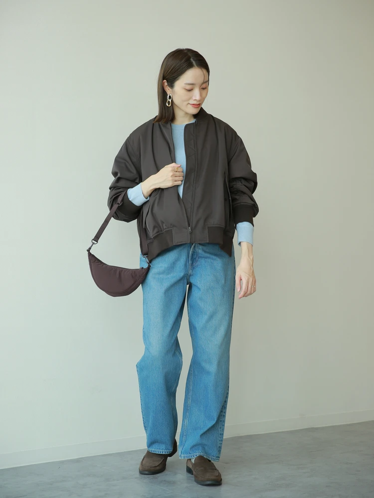 UNIQLO : C ユニクロ シー コラボ 2025 秋冬 コレクション 9月 5日 発売 スムース コットン クルーネック セーター 新色 コーデ ブルー ブラウン