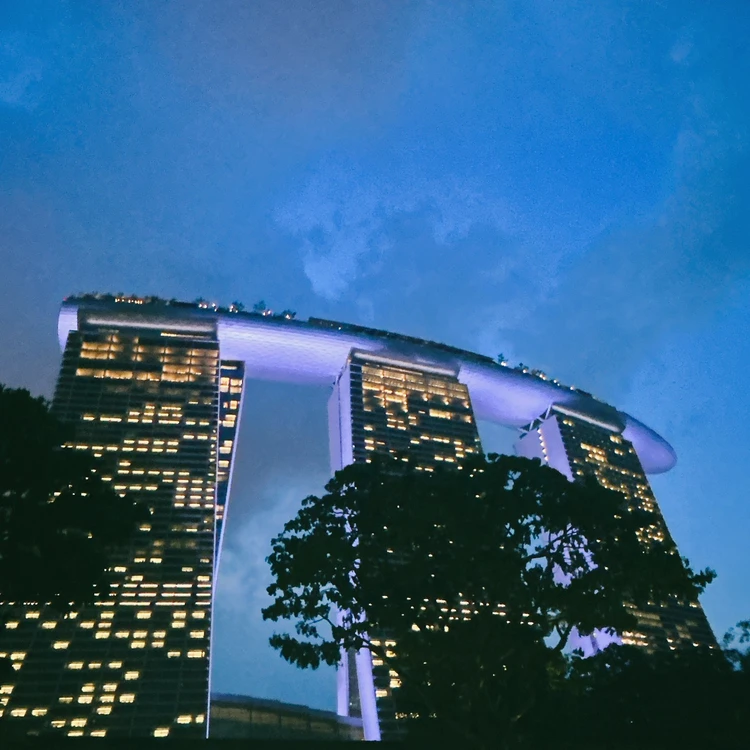 シンガポール旅行「マリーナベイサンズ」