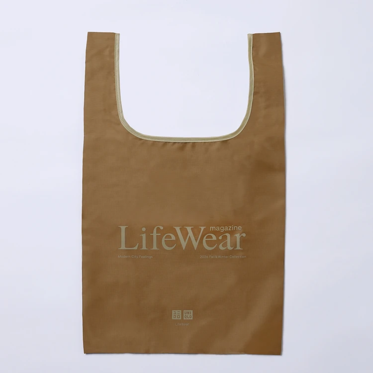 LifeWear Week　ノベルティ　ブラウン