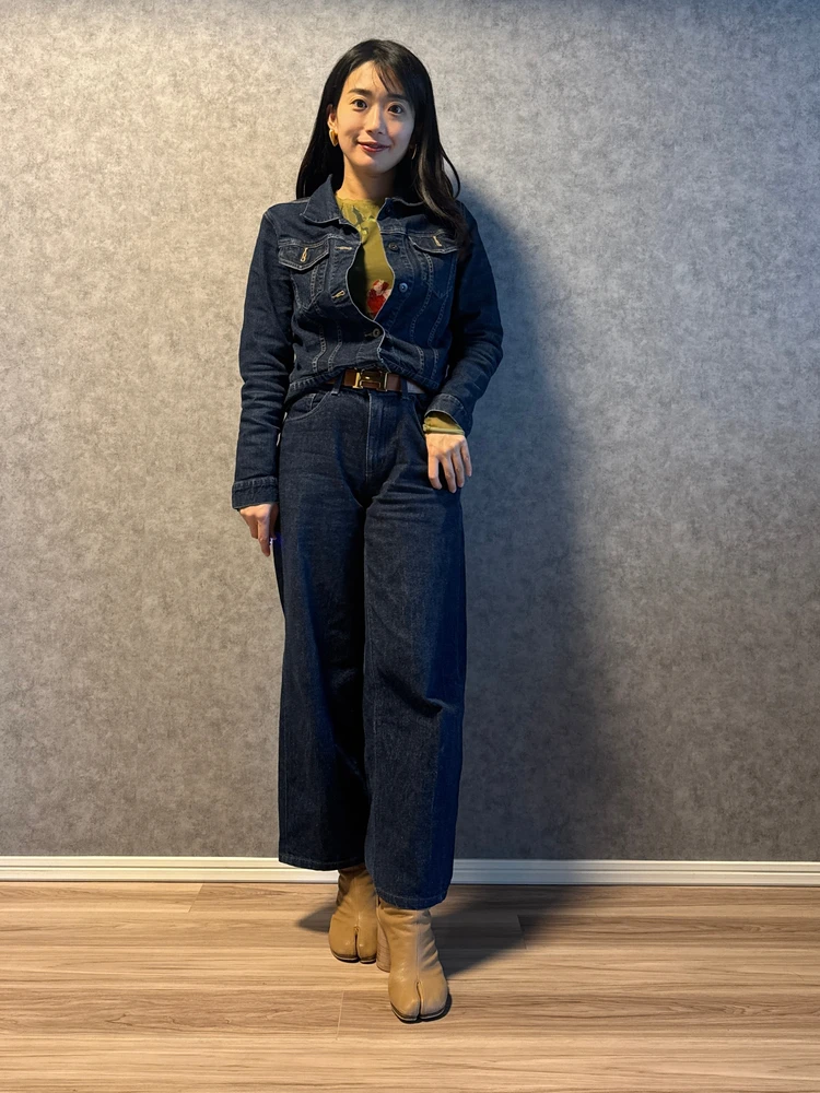 デニムジャケット デニムパンツ ユニクロ GU