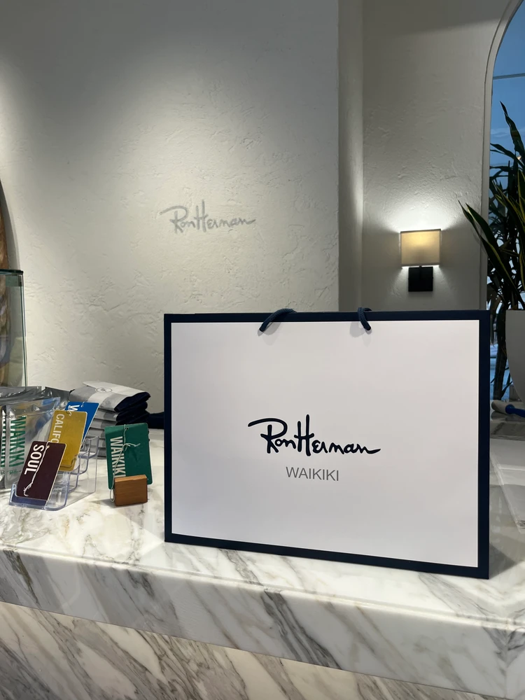 【2026年8月ハワイ旅行】Ron Herman Waikiki(ロンハーマン ワイキキ)限定グッズをチェックしてきた!_4