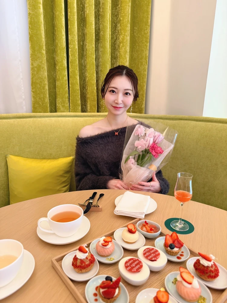 エディション銀座 いちご アフタヌーンティー 東京ホテル スイーツ 読者モデル