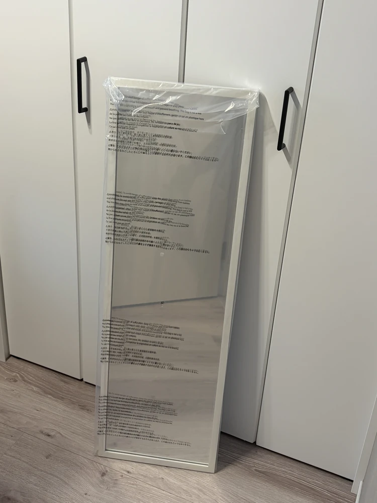 無印の「壁に付けられる家具」でミラーと棚を付けてみた_7