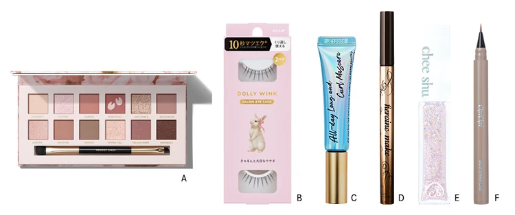 FRUITS ZIPPER（フルーツジッパー）櫻井優衣さん　愛用コスメ（アイメイク用）