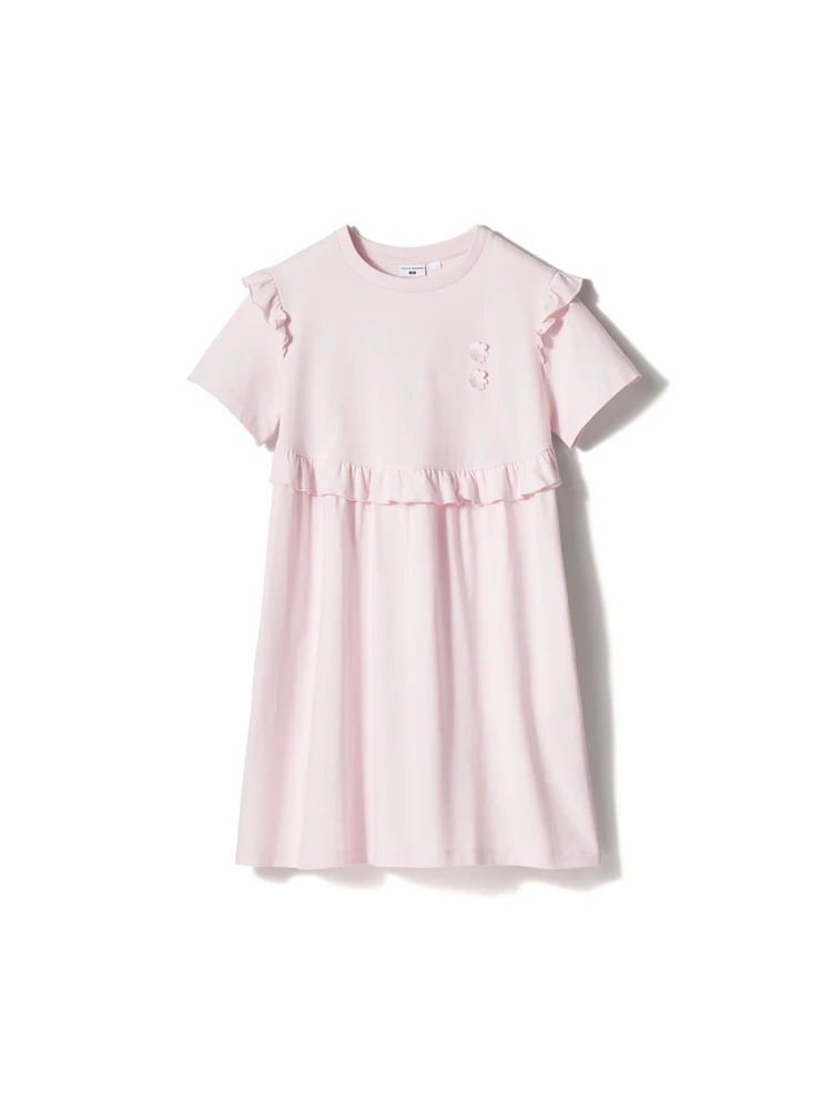 ユニクロ アンド セシリー バンセン GIRLS フリルワンピース¥2990