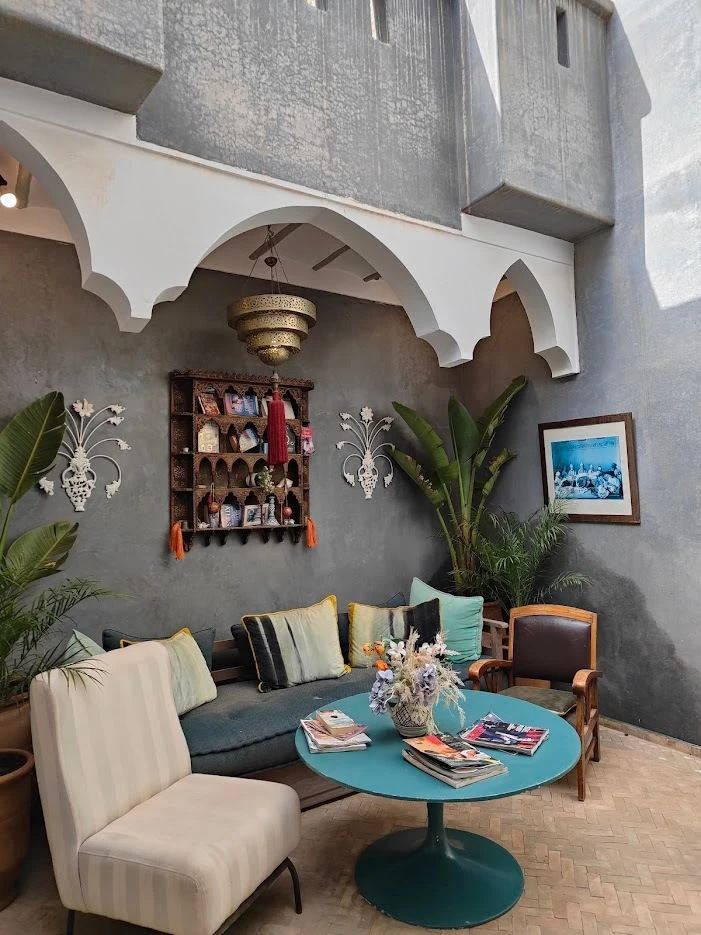 Riad Les 2 Portes 中庭