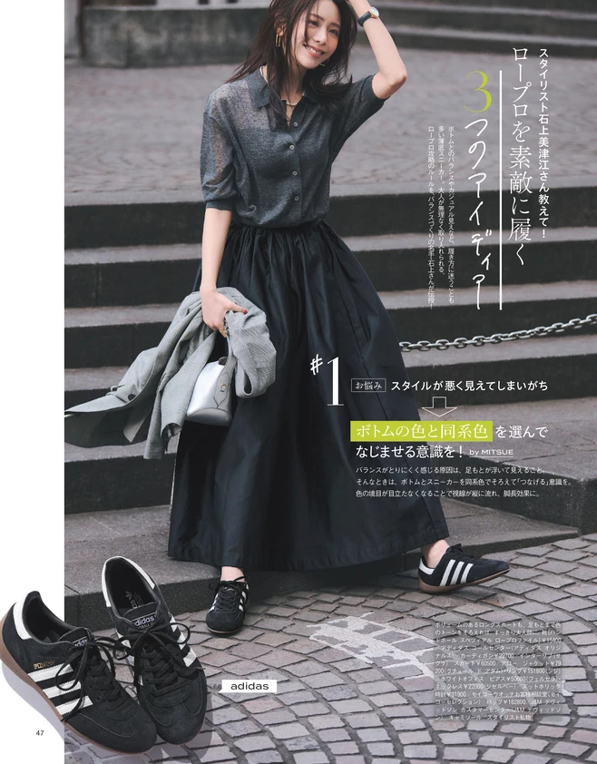 ４月号　〈大特集Part4〉ロープロ全盛期！薄底スニーカー苦手問題を解決！2