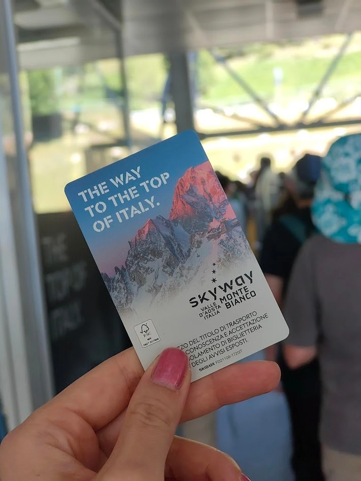 Sky Way Montebianco チケット