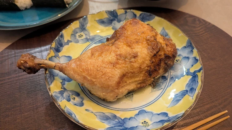 お取り寄せした骨付鳥