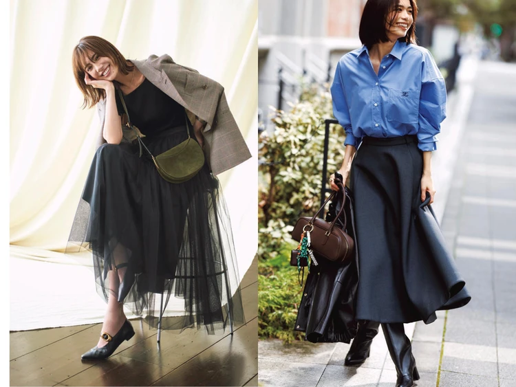 【最旬】秋のスカートコーデ8選。今期、着こなしの即戦力はスカートの更新から。