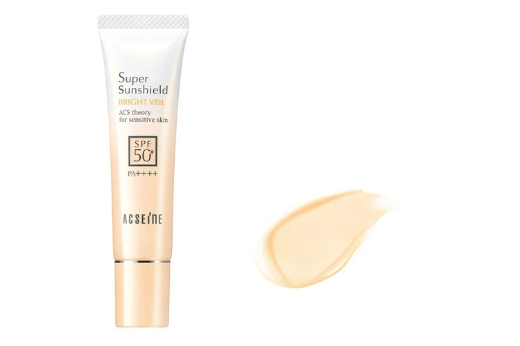 アクセーヌ　スーパーサンシールド ブライトヴェール 02 クリームベージュ