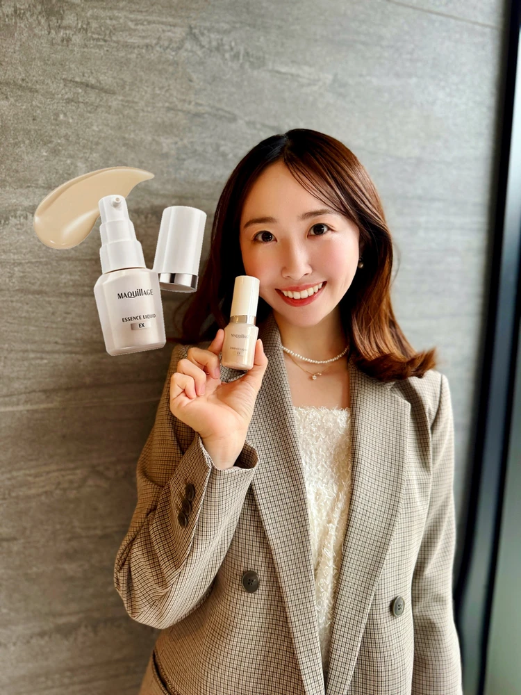 【ベスコス常連】頑張らない日のベースメイクは「マキアージュ」ファンデ美容液#美容部_6