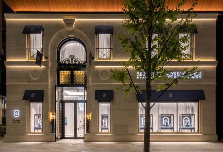 ハリー・ウィンストン 銀座店 外観