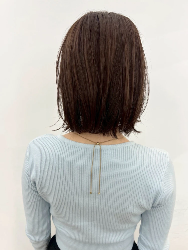 30代 髪型・ボブのバック