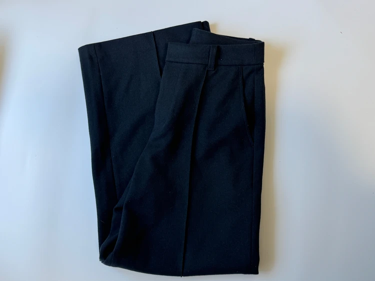 UNIQLOブラッシュドジャージーワイドパンツの写真