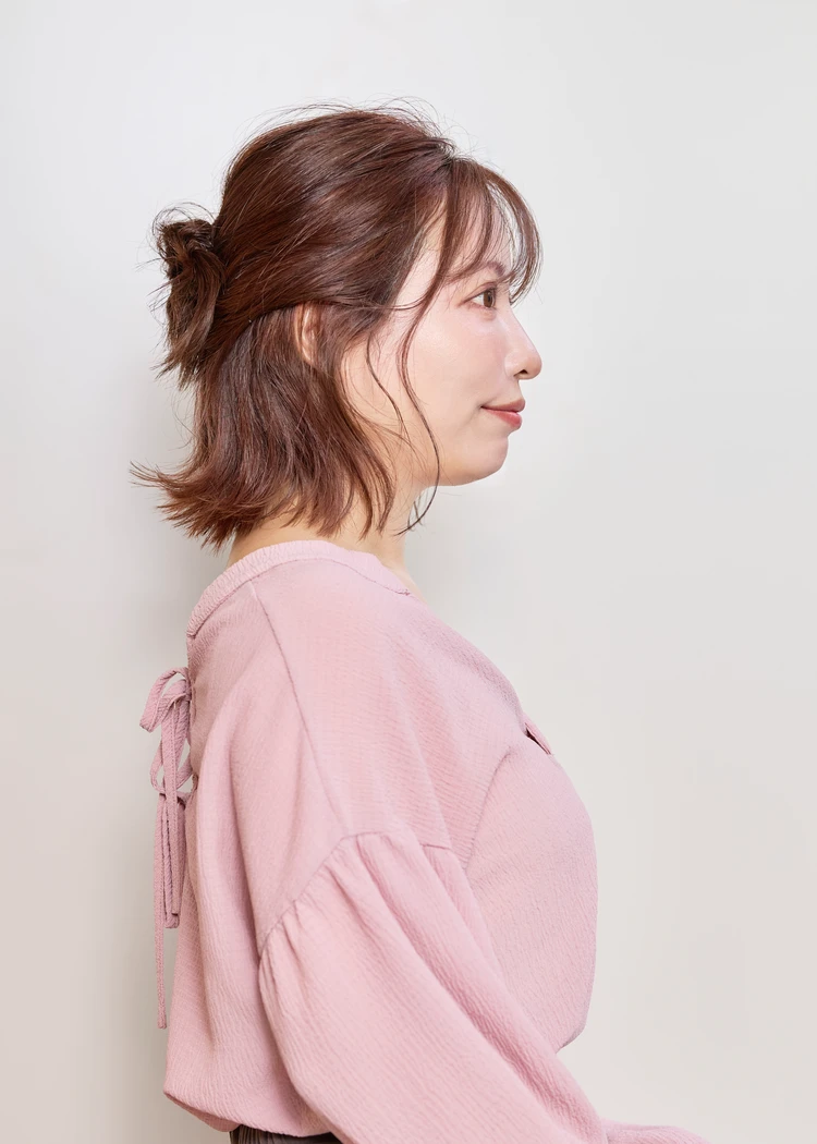 30代髪型・ボブのサイド