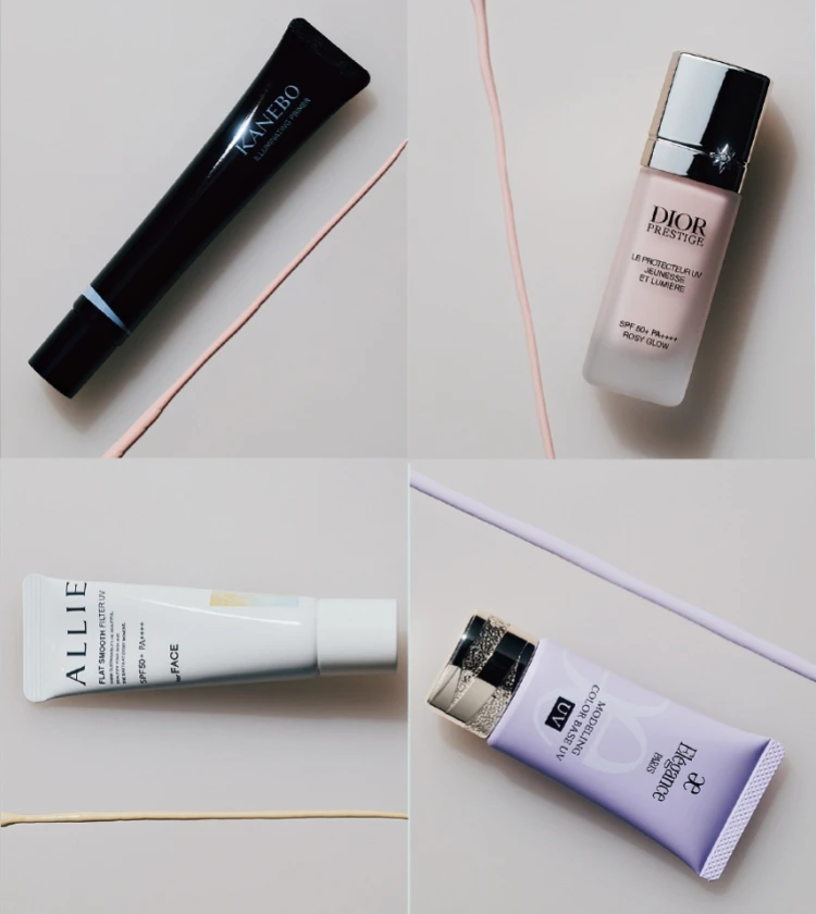 トーンUP＆カラーコントロール機能つきの化粧下地9選〈ビフォアフ写真つき〉