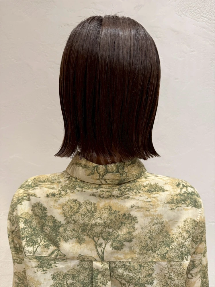 30代髪型・ボブのバック