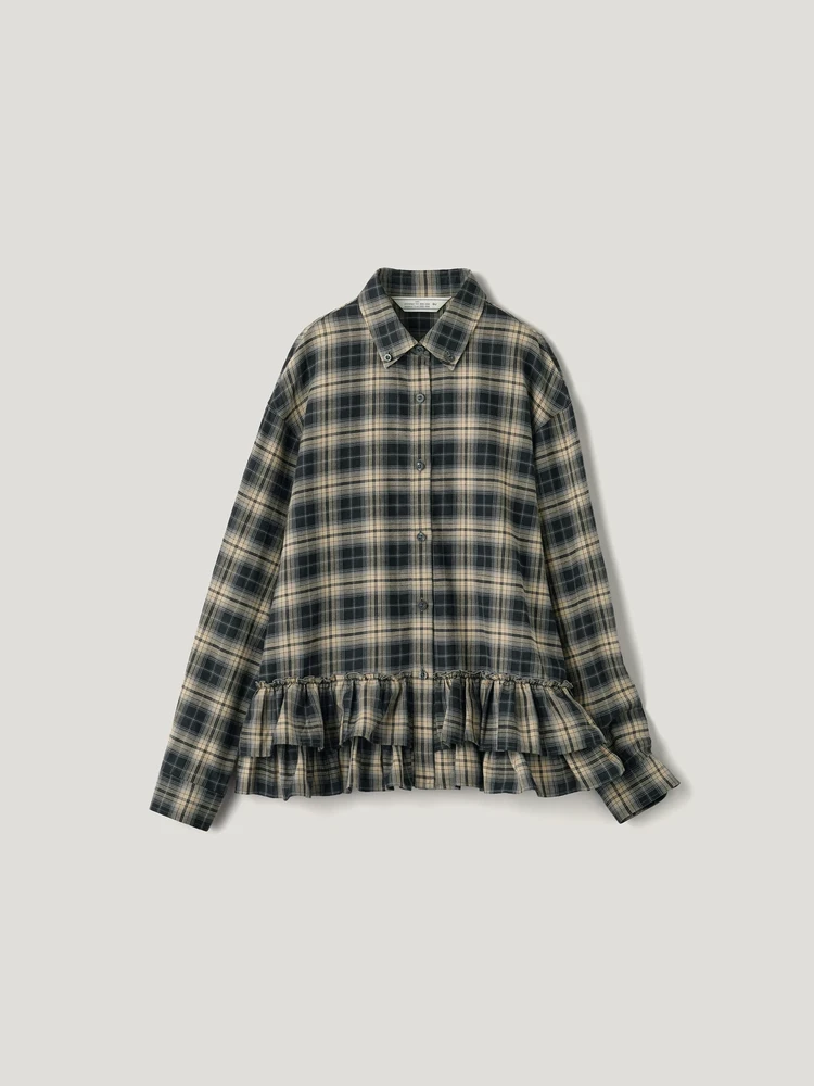 フリルシャツ¥2990