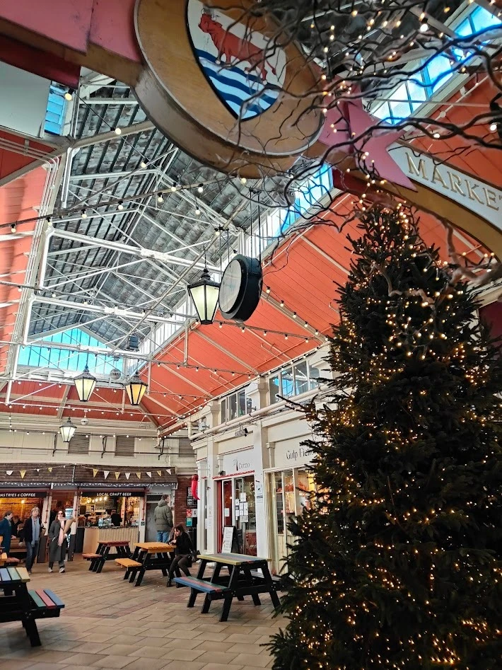 イギリス　オックスフォード　カバード・マーケット