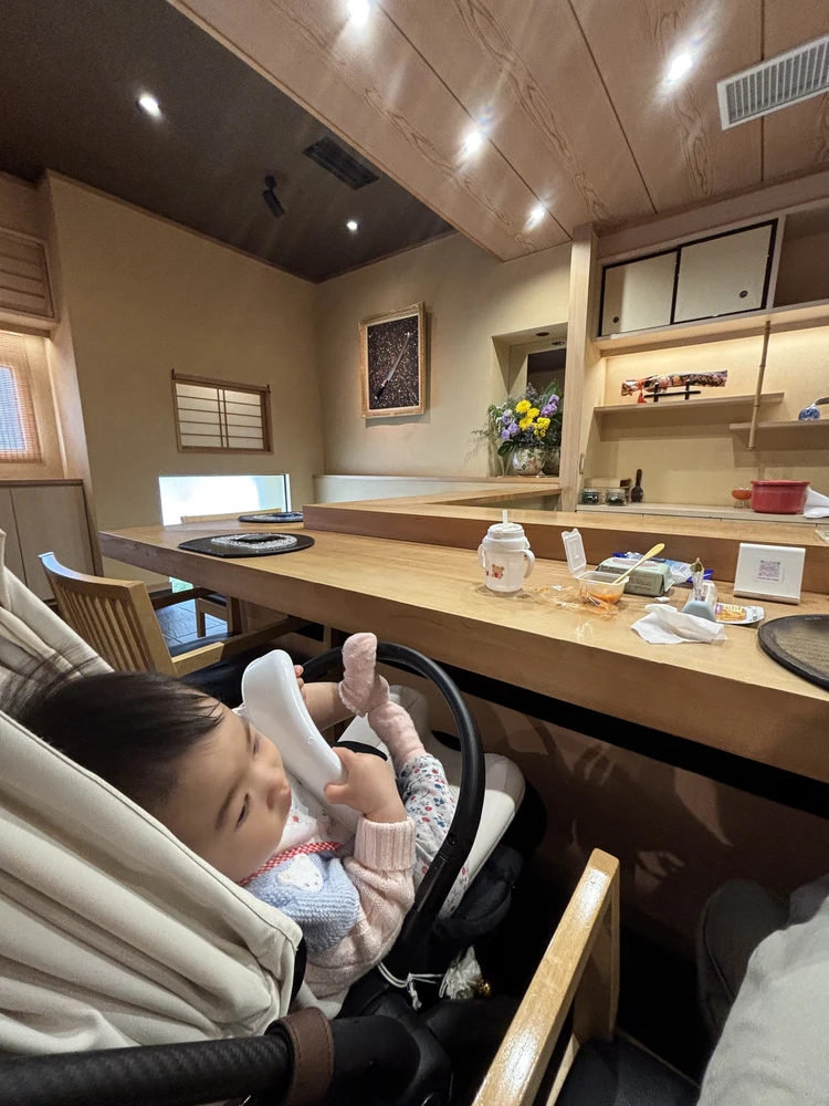 1歳子連れベビーカーok 思い出に残る大阪北浜　鮨やまの_2