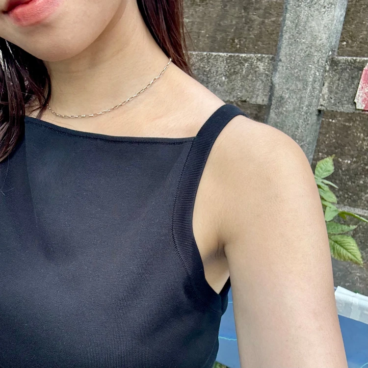 ニット素材で高見え♡2色買いしたデミルクスビームスの名品キャミソールのここがすごい！_3