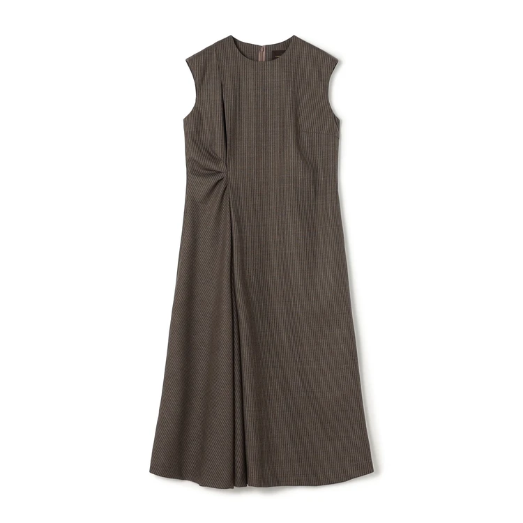 トゥモローランド コレクション　シングルトラックストライプ ワンピース　￥49500