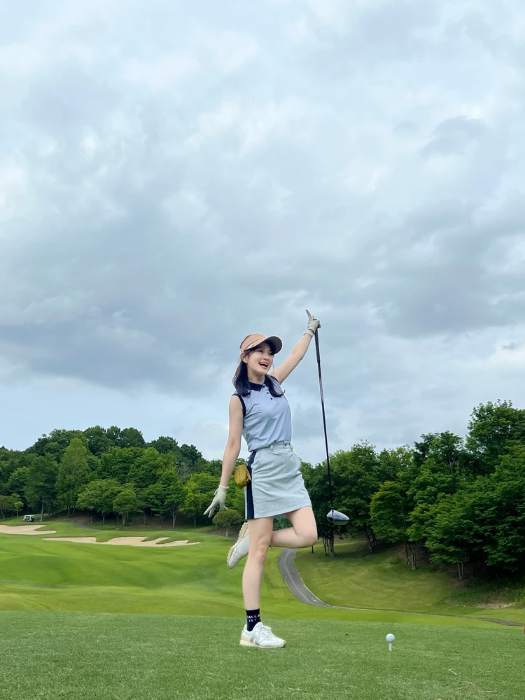 【アラサーのゴルフ】万能ベーシックで作る、ラウンドコーデ4選_6