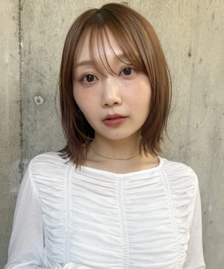 30代 髪型・ボブの正面