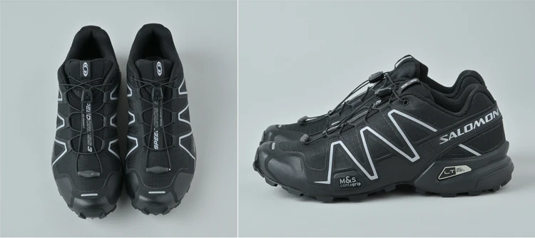 軽量・グリップ力・フィット感、三拍子そろった「サロモン」の「SPEEDCROSS 3」【きれいめ服に似合う黒スニーカー】