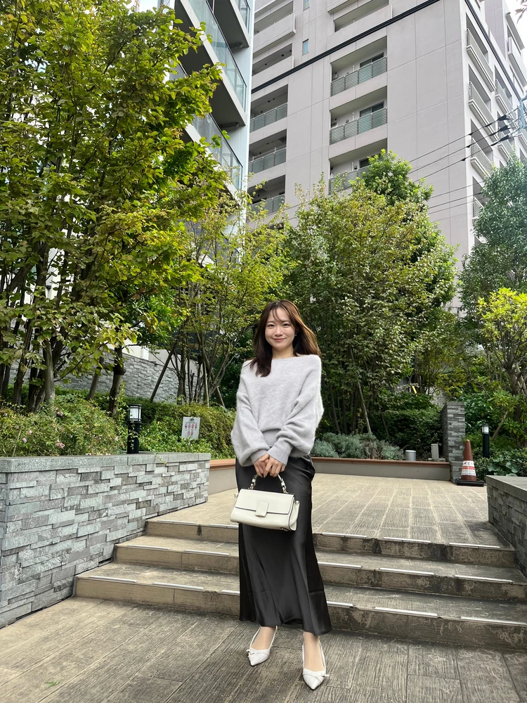 【ur's】サテンマーメイドマキシスカートで、秋の大人プチプラ着回しコーデ♡_4