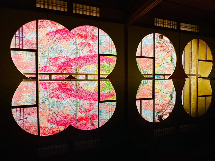 【京都嵐山】嵐山祐斎亭の紅葉・逆さもみじ