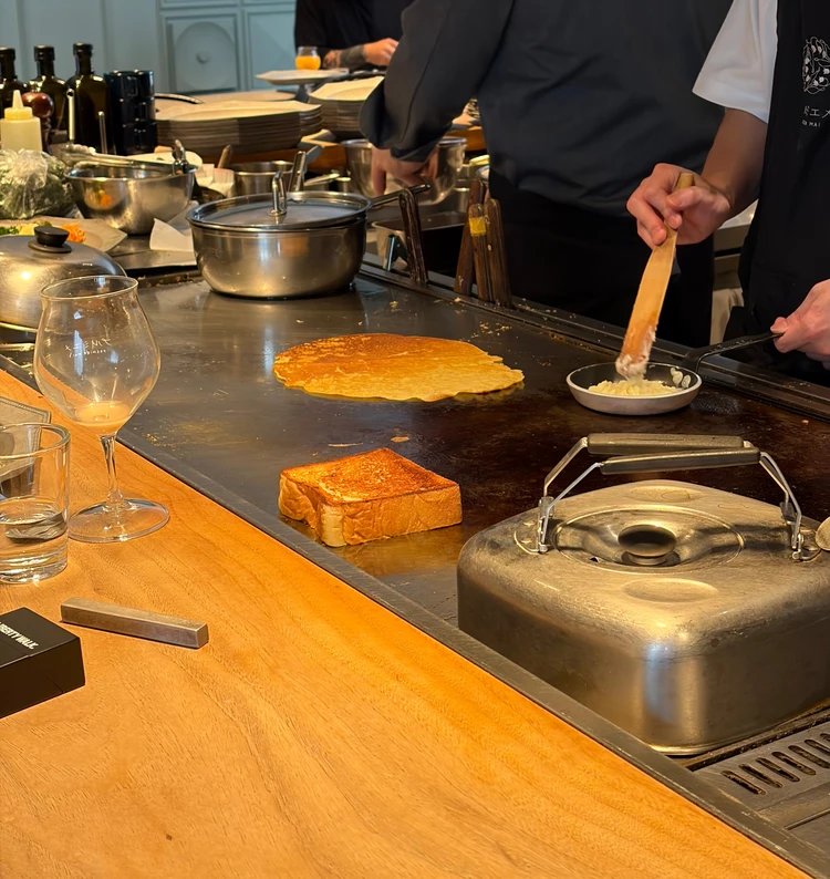今日の幸せが確定された朝食。代々木上原プルミエメ_3