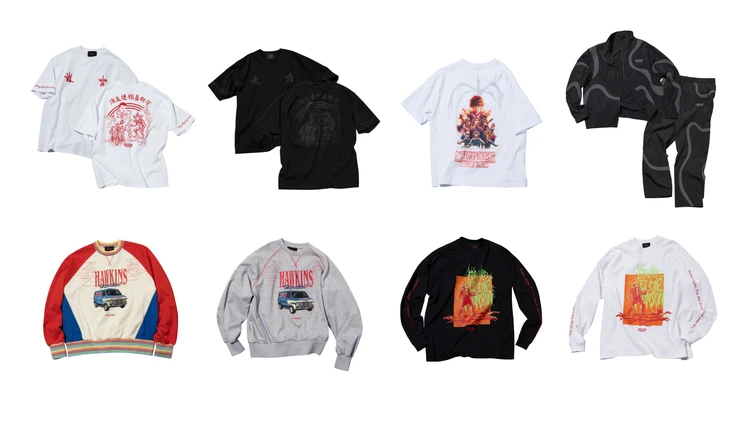 「STRANGER THINGS × .ENDRECHERI. in ZOZOTOWN」Tシャツなど